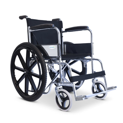 Everactiv Economy Plus - Chrome Finish | Safety Belt, Sturdy frame, Easy folding Mechanism