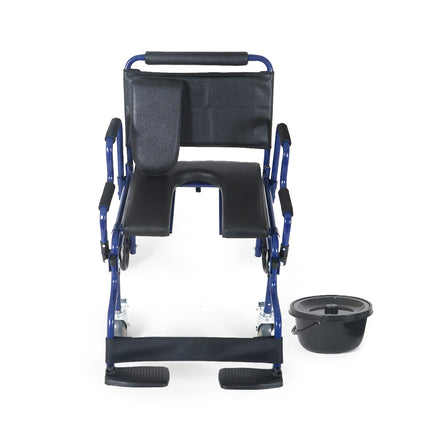 Commode transfer chair