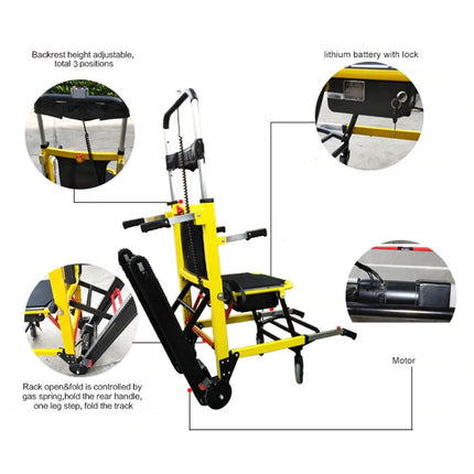 Stair Climbing Electronic Wheel Chair Attachable