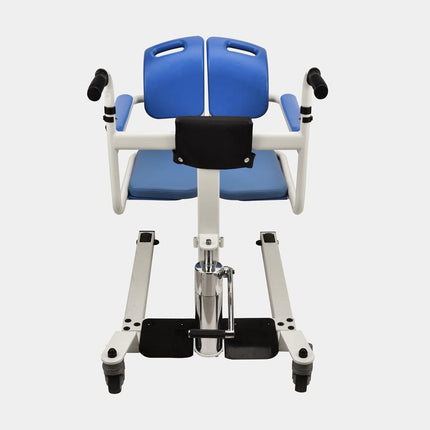 EverActiv Patient Transfer Lift Chair | Hydraulic Elderly Lift for Bed to Wheelchair Transfer, Manual Patient Lifting Device, Handicapped Transfer Equipment with Adjustable Height -120Kg Capacity