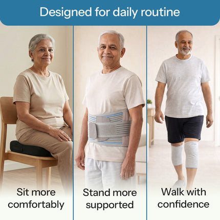 Everactiv Back & Posture Comfort Kit for Elders