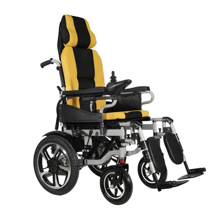 Mustard Yellow | EverActiv EcoRider electric wheelchair mustard yellow India