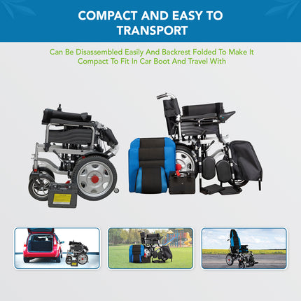 BLUE | ecorider-wheelchair Dimentions